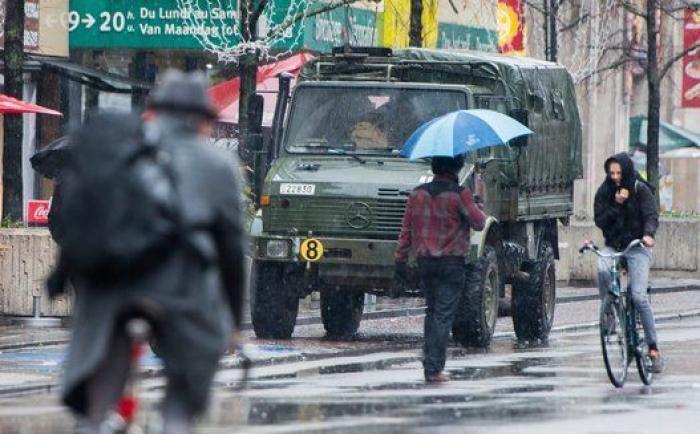 Bruselas en estado de sitio, en 13 fotos
