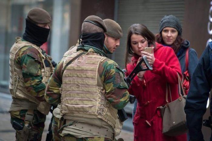 Bruselas en estado de sitio, en 13 fotos