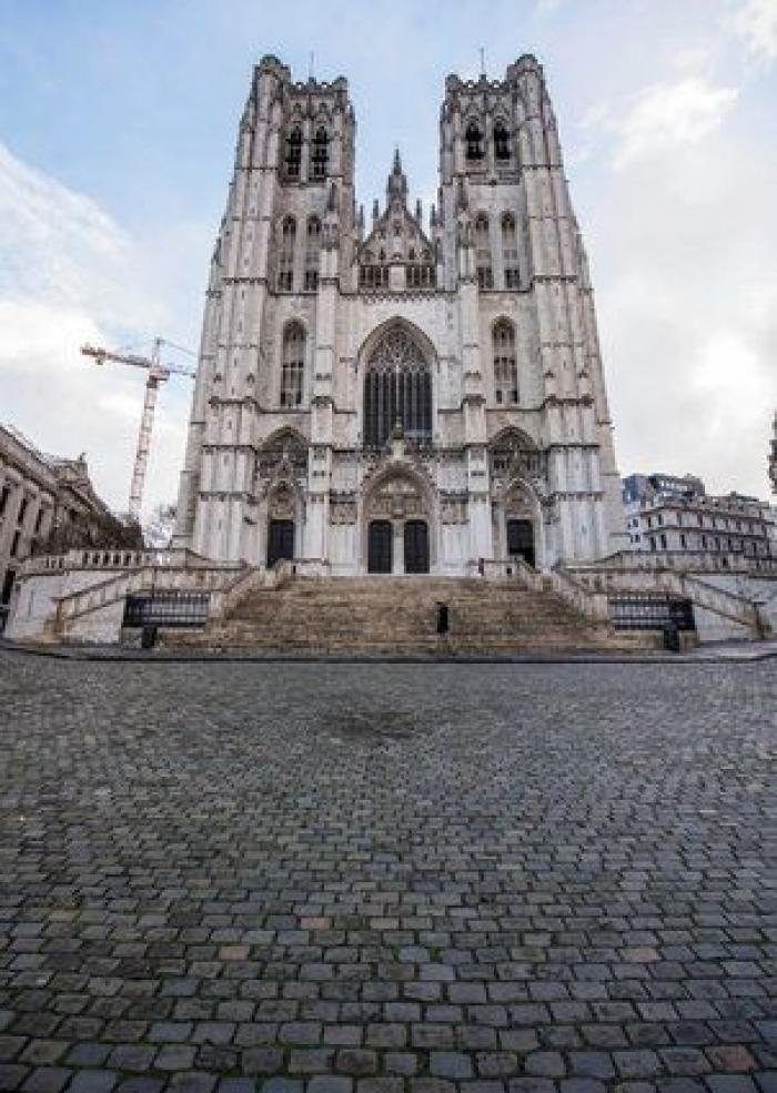 Bruselas en estado de sitio, en 13 fotos