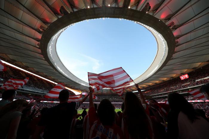El Wanda Metropolitano se estrena: las imágenes que emocionarán a los atléticos