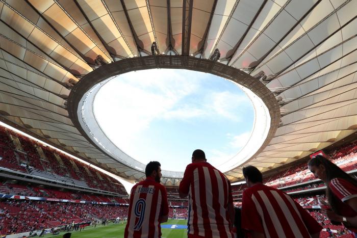 El Wanda Metropolitano se estrena: las imágenes que emocionarán a los atléticos