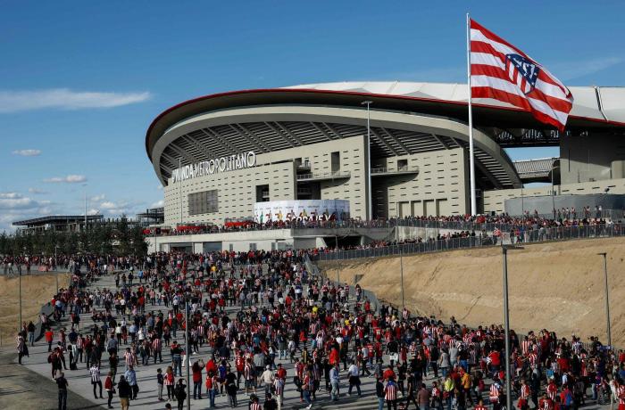 El Wanda Metropolitano se estrena: las imágenes que emocionarán a los atléticos