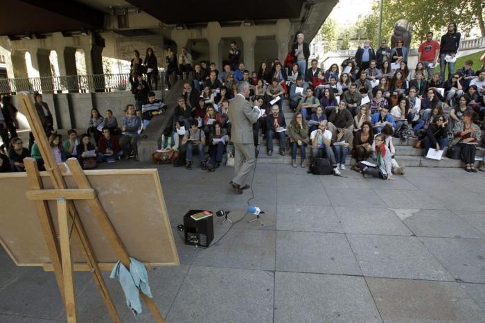 Los estudiantes salen a la calle para decir 'No al 3+2' de Wert
