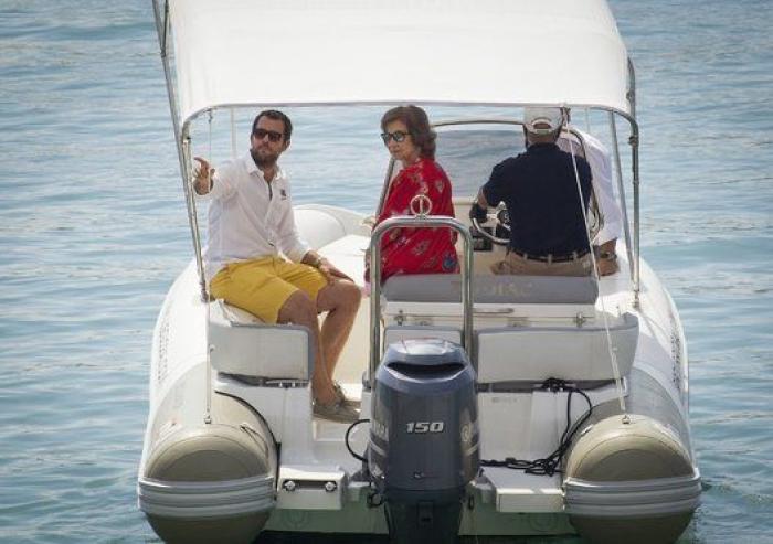 La reina Sofía posa con sus nietos en Palma de Mallorca: ¿quién falta?