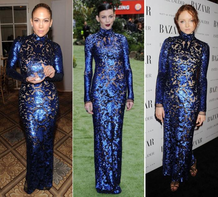 ¿Es posible un mayor drama estilístico en una boda que dos mujeres con el mismo vestido? ¡SÍ!