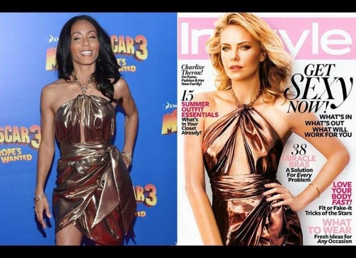 ¿Es posible un mayor drama estilístico en una boda que dos mujeres con el mismo vestido? ¡SÍ!