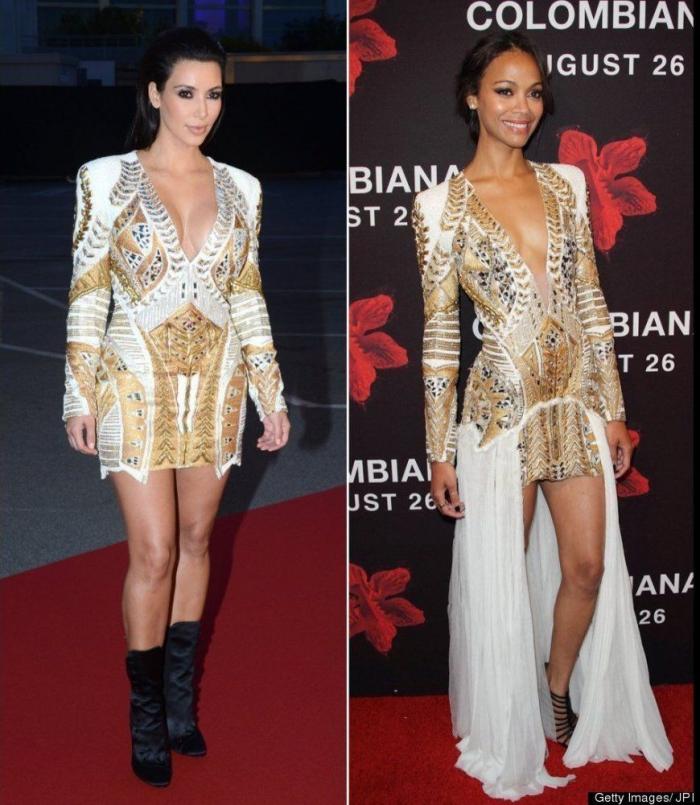 ¿Es posible un mayor drama estilístico en una boda que dos mujeres con el mismo vestido? ¡SÍ!