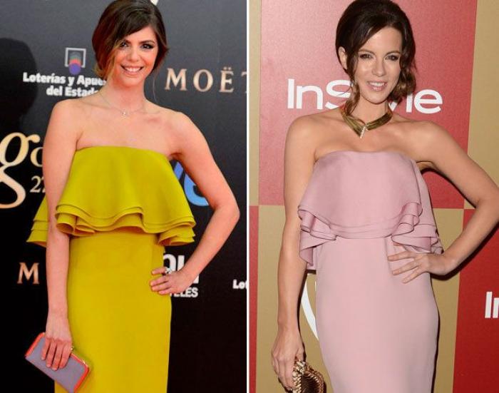 ¿Es posible un mayor drama estilístico en una boda que dos mujeres con el mismo vestido? ¡SÍ!