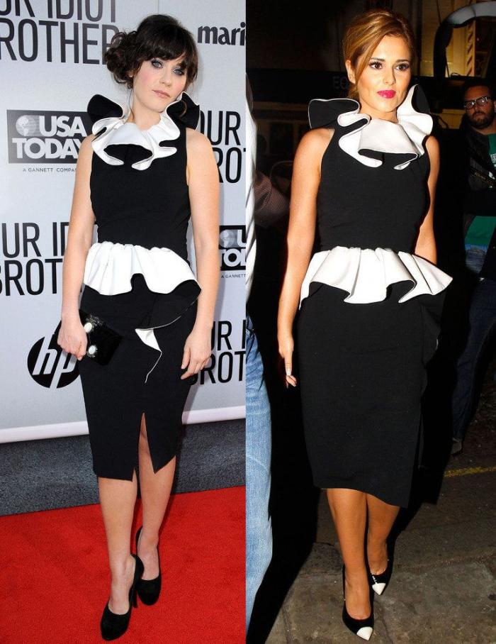 ¿Es posible un mayor drama estilístico en una boda que dos mujeres con el mismo vestido? ¡SÍ!