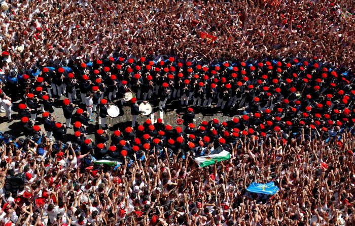 "Vaya nivel": Críticas a TVE por lo que se ha escuchado en pleno chupinazo de San Fermín