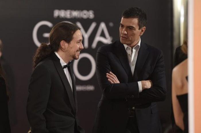 Pablo Iglesias sorprende con esmoquin y pajarita en los premios Goya 2016 (FOTOS)
