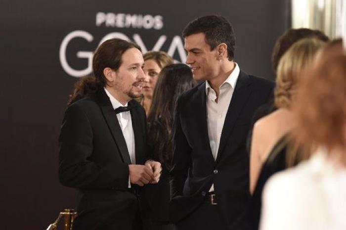 Pablo Iglesias sorprende con esmoquin y pajarita en los premios Goya 2016 (FOTOS)