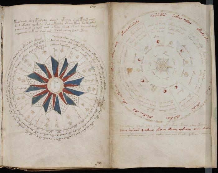 Vuelve el misterio del Manuscrito Voynich: contiene un mensaje, pero aún no se sabe cuál (FOTOS)