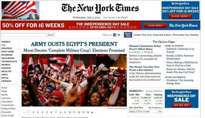 Basel Ramsis desde Egipto: "No es un golpe de Estado ni Morsi ha sido elegido en elecciones democráticas"