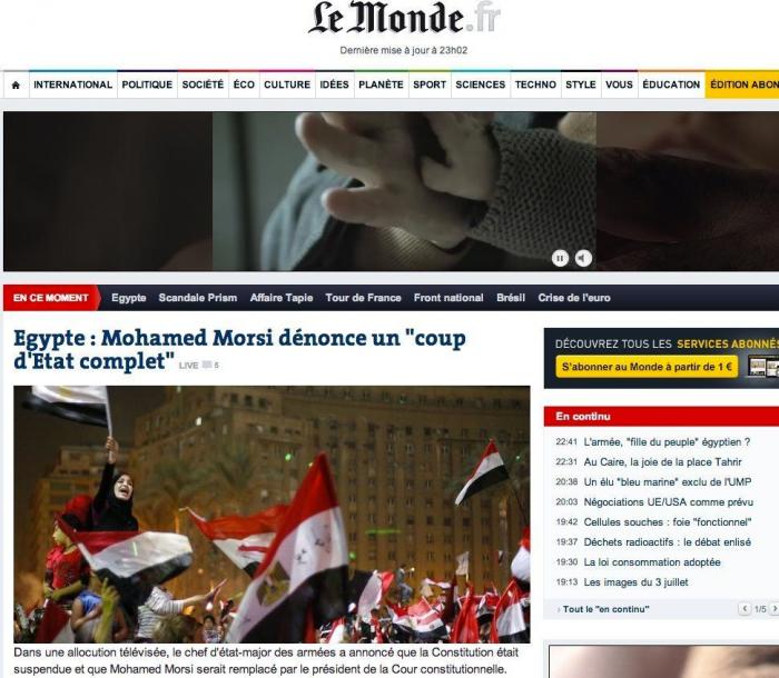 Basel Ramsis desde Egipto: "No es un golpe de Estado ni Morsi ha sido elegido en elecciones democráticas"