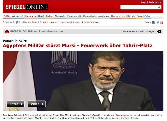 Basel Ramsis desde Egipto: "No es un golpe de Estado ni Morsi ha sido elegido en elecciones democráticas"