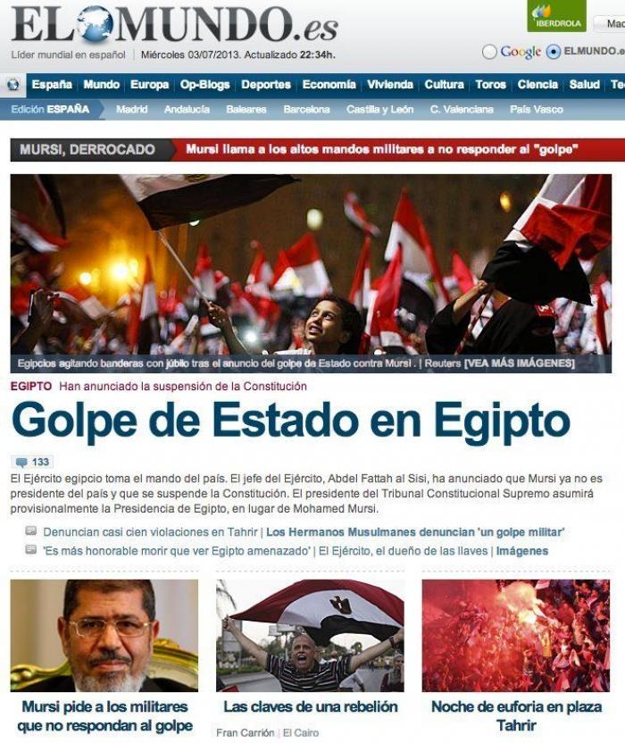 Basel Ramsis desde Egipto: "No es un golpe de Estado ni Morsi ha sido elegido en elecciones democráticas"