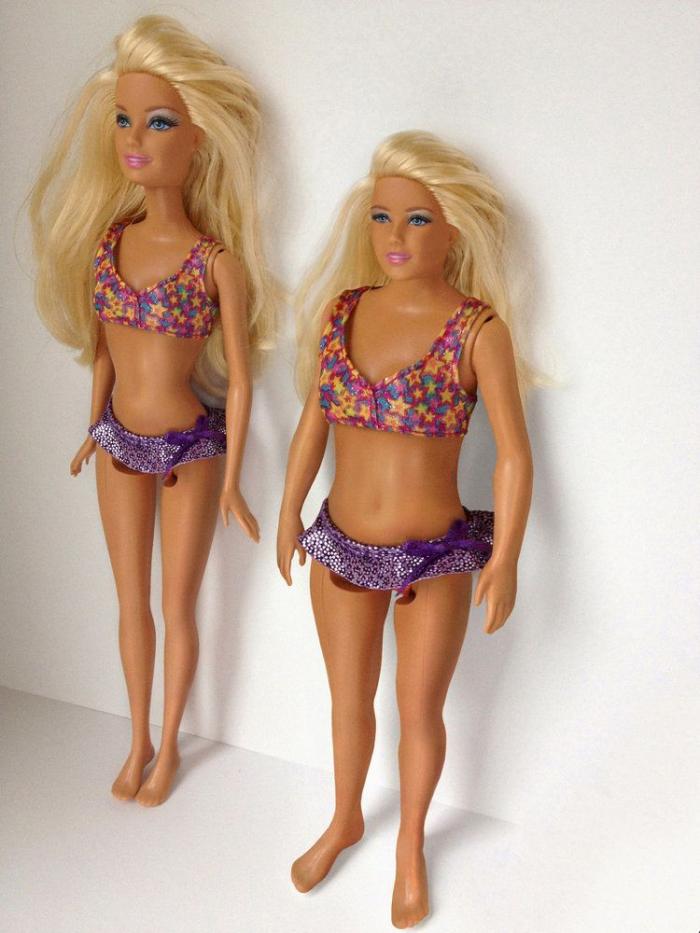 Barbie real: la muñeca con proporciones "de verdad" (FOTOS)