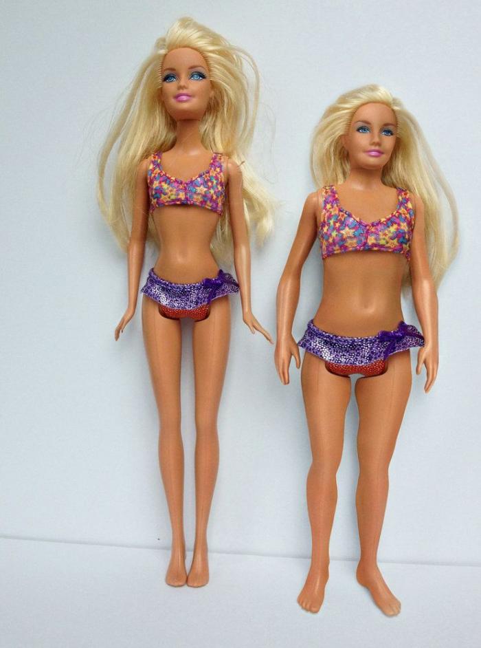 Barbie real: la muñeca con proporciones "de verdad" (FOTOS)