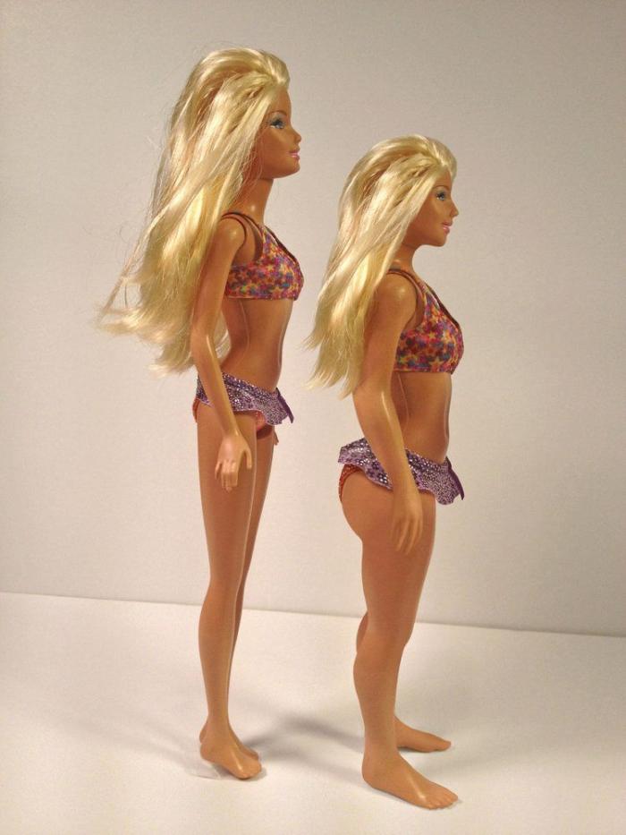 Barbie real: la muñeca con proporciones "de verdad" (FOTOS)