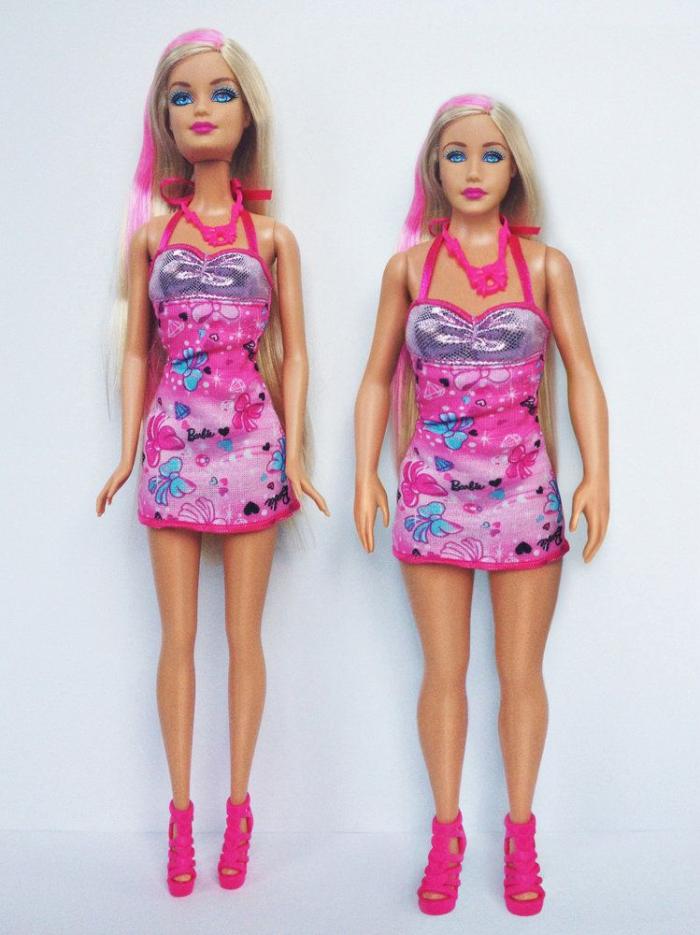Barbie real: la muñeca con proporciones "de verdad" (FOTOS)