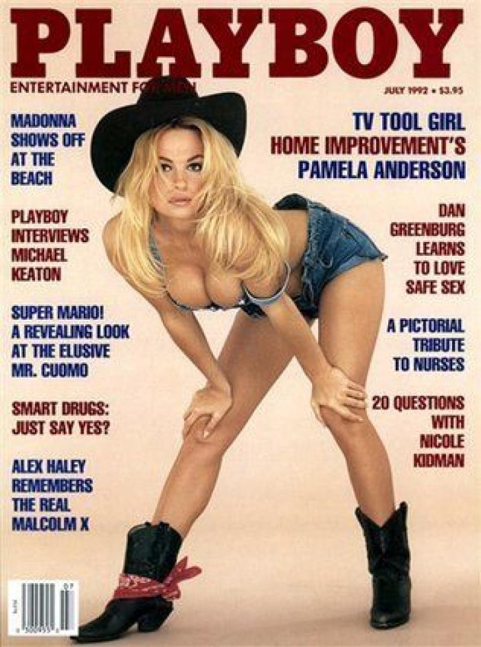 Pamela Anderson, último desnudo (y de récord) en la portada de 'Playboy'