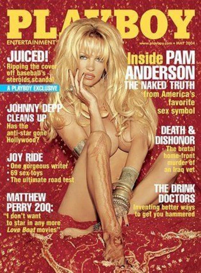 Pamela Anderson, último desnudo (y de récord) en la portada de 'Playboy'