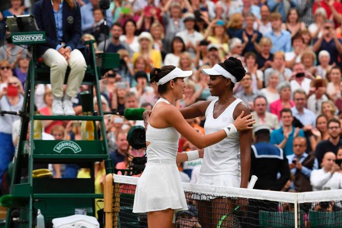 El comentario de Muguruza que dejó a Venus Williams con esta cara