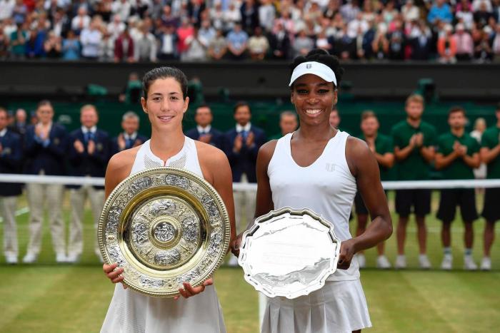 El comentario de Muguruza que dejó a Venus Williams con esta cara