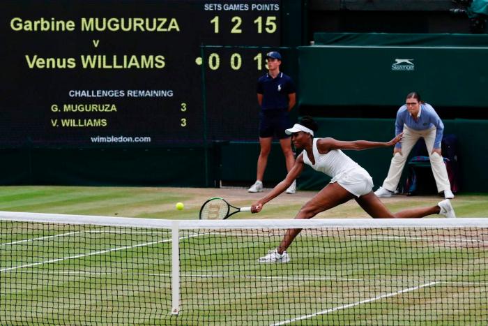 El comentario de Muguruza que dejó a Venus Williams con esta cara