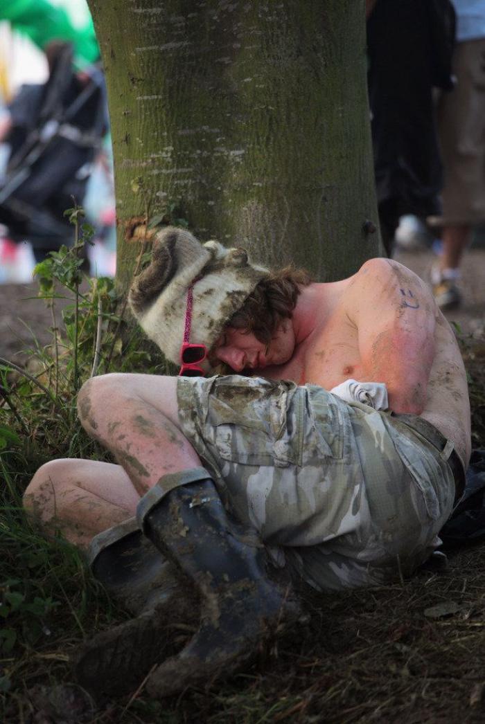 Gente que se queda dormida en público, gente que mola (FOTOS)