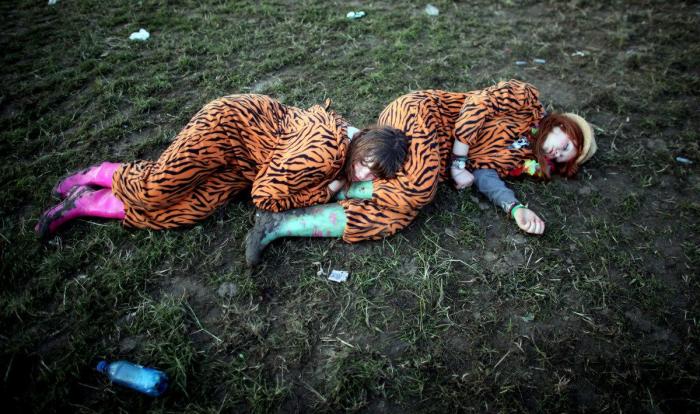 Gente que se queda dormida en público, gente que mola (FOTOS)