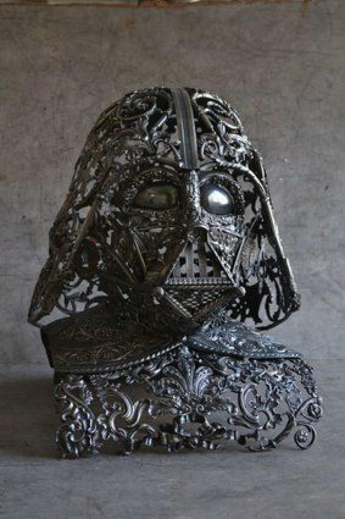 El casco de Darth Vader más bonito que has visto nunca