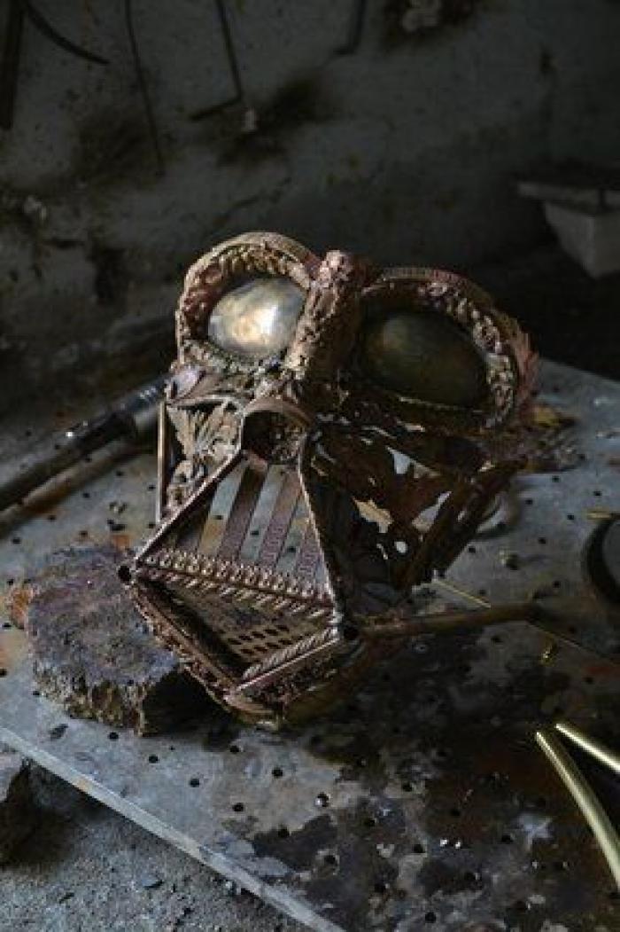 El casco de Darth Vader más bonito que has visto nunca