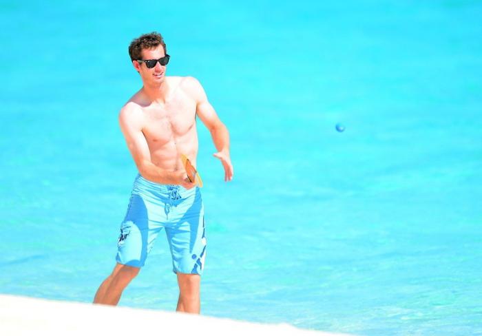 Fotos de famosos en la playa