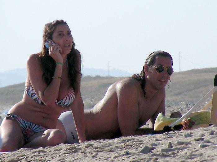 Fotos de famosos en la playa