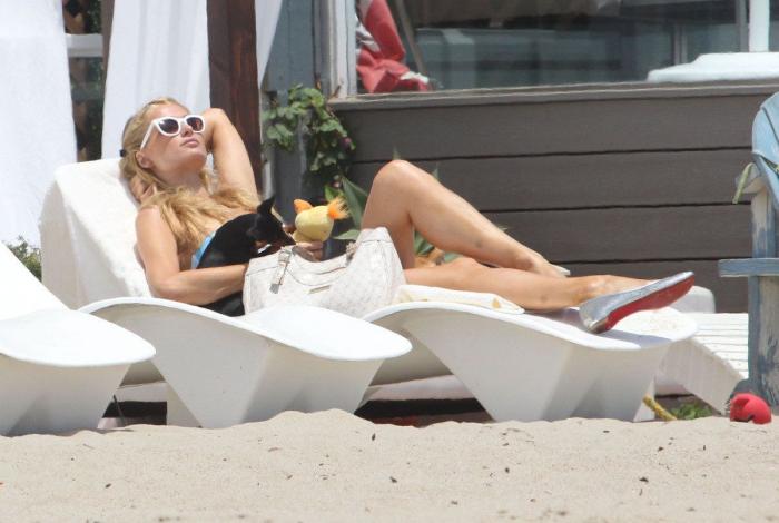 Fotos de famosos en la playa