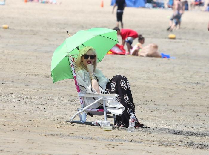 Fotos de famosos en la playa