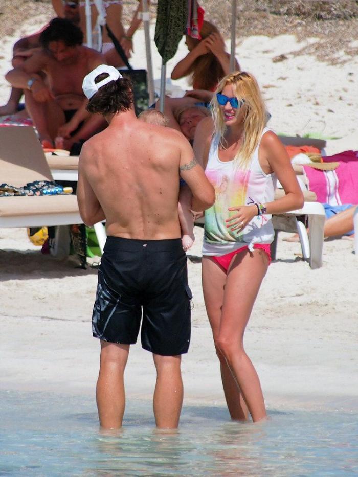 Fotos de famosos en la playa