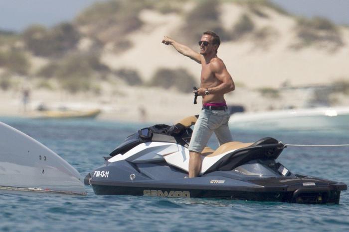 Fotos de famosos en la playa