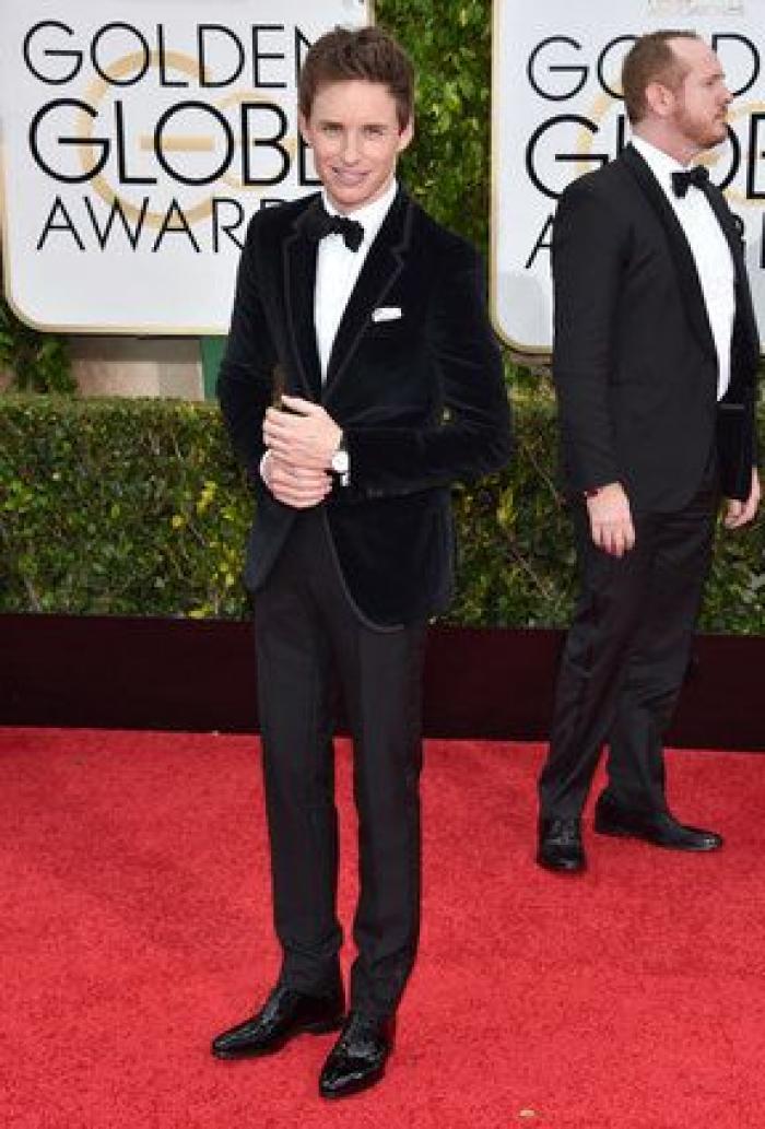 El 'photobomb' de Benedict Cumberbatch a Meryl Streep en los Globos de Oro (GIF)
