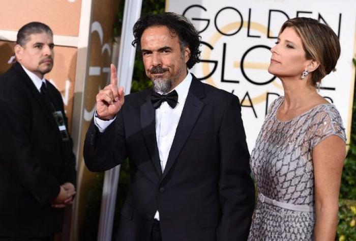 El 'photobomb' de Benedict Cumberbatch a Meryl Streep en los Globos de Oro (GIF)