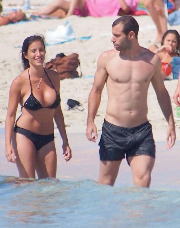 Fotos de famosos en la playa