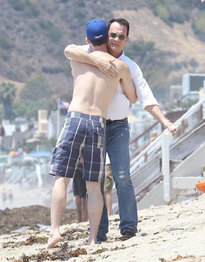 Fotos de famosos en la playa