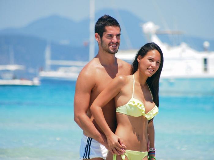 Fotos de famosos en la playa