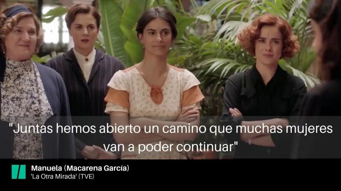Las cinco frases feministas del final de 'La otra mirada' que podrían aplicarse hoy en día