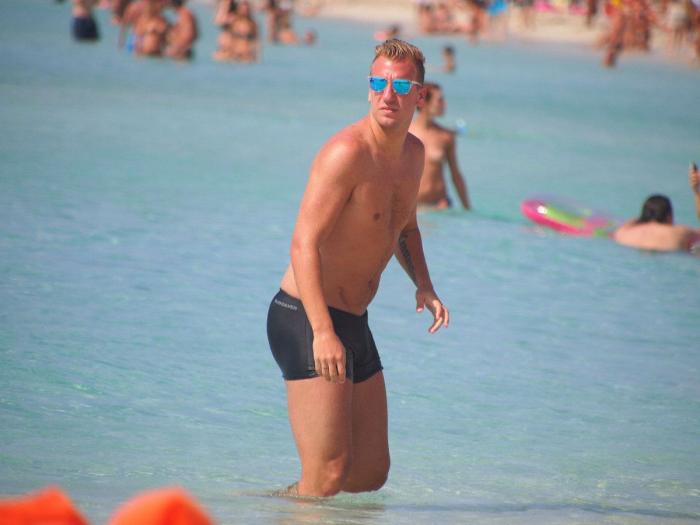 Fotos de famosos en la playa