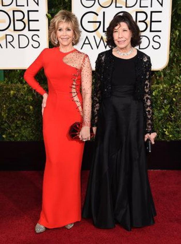 El 'photobomb' de Benedict Cumberbatch a Meryl Streep en los Globos de Oro (GIF)