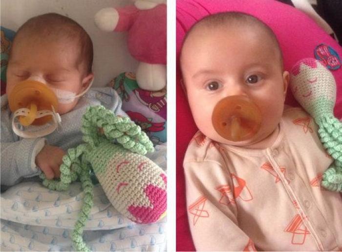 Estos peluches están cambiando la vida de los bebés prematuros