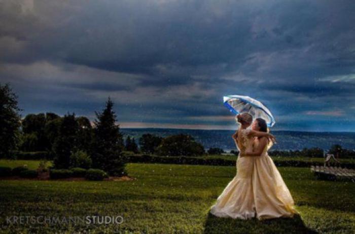 19 fotos de boda ridículamente románticas que tienes que ver